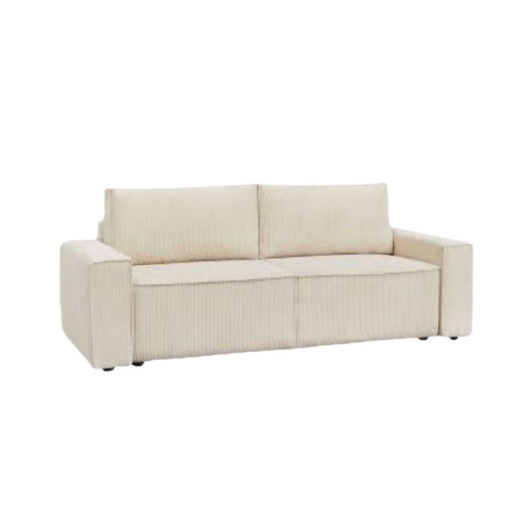 Canapé convertible pour salon en tissu - 200 x 90 x 85