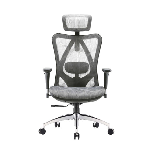 Chaise de bureau ergonomique en mesh pour un confort au travail - 50 x 60 x 120